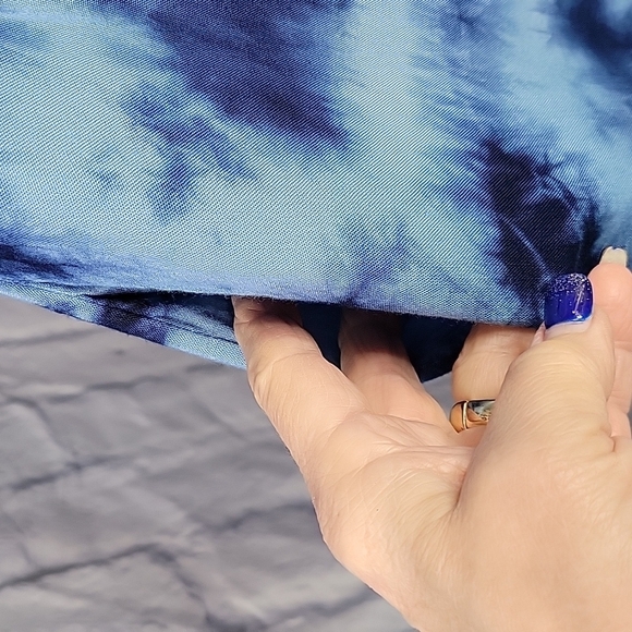 SWIMSUITS FOR‎ ALL Blue Tie Dye Beach Dress/Cover Up OS - Picture 4 of 8